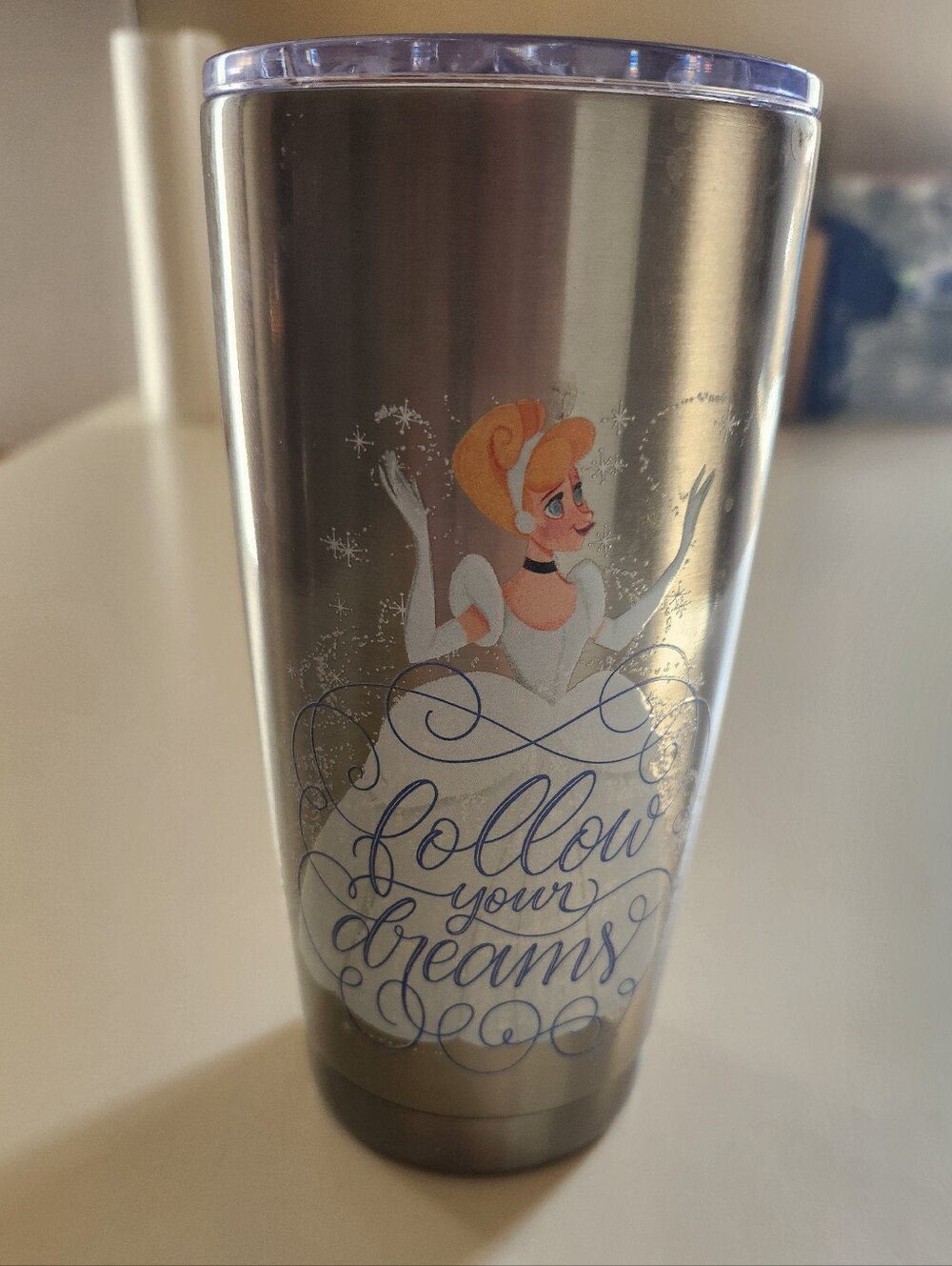 Disney Cinderella Stainless Steel Tumbler